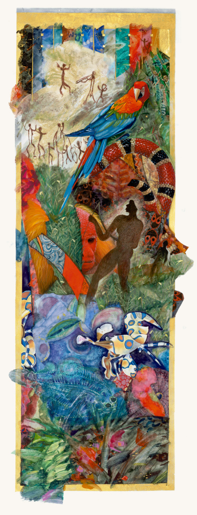 Garden of Eden, Donald Jackson with contributions from Chris Tomlin, Copyright 2003, The Saint John’s Bible, Saint John’s University, Collegeville, Minnesota, USA. Used by permission.  All rights reserved.